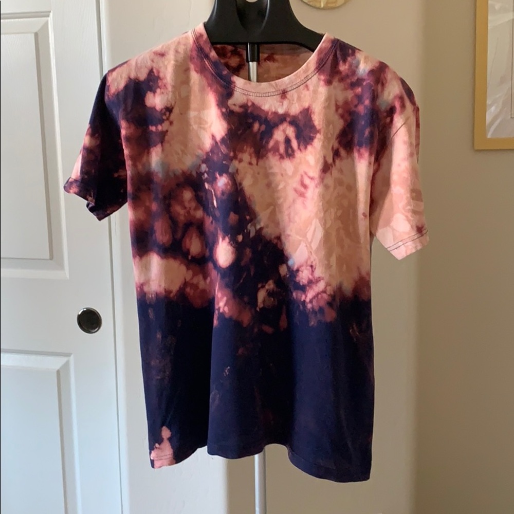 Reverse Galaxy Tye Dye 100% Cotton T-Shirt